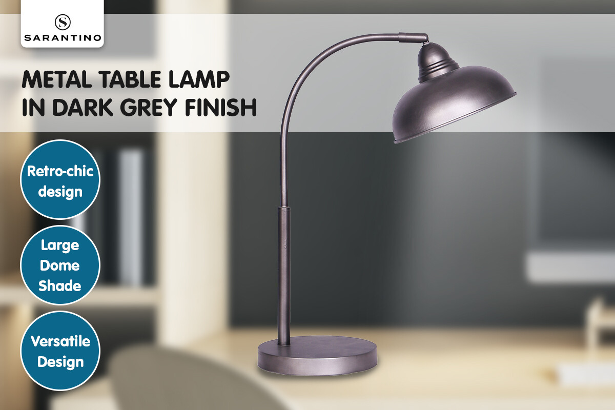 Dark cheap gray lamp