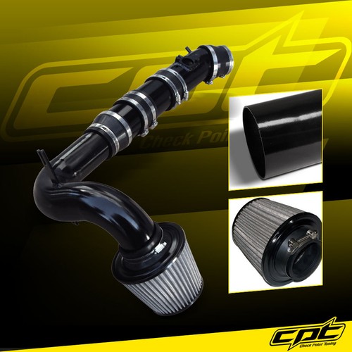 For 0411 Mazda RX8 RX8 1.3L Black Cold Air Intake + Stainless Air
