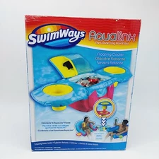 NEW SEALED BOX Spin Master SwimWays AquaLinx Large Insulated Cooler Float