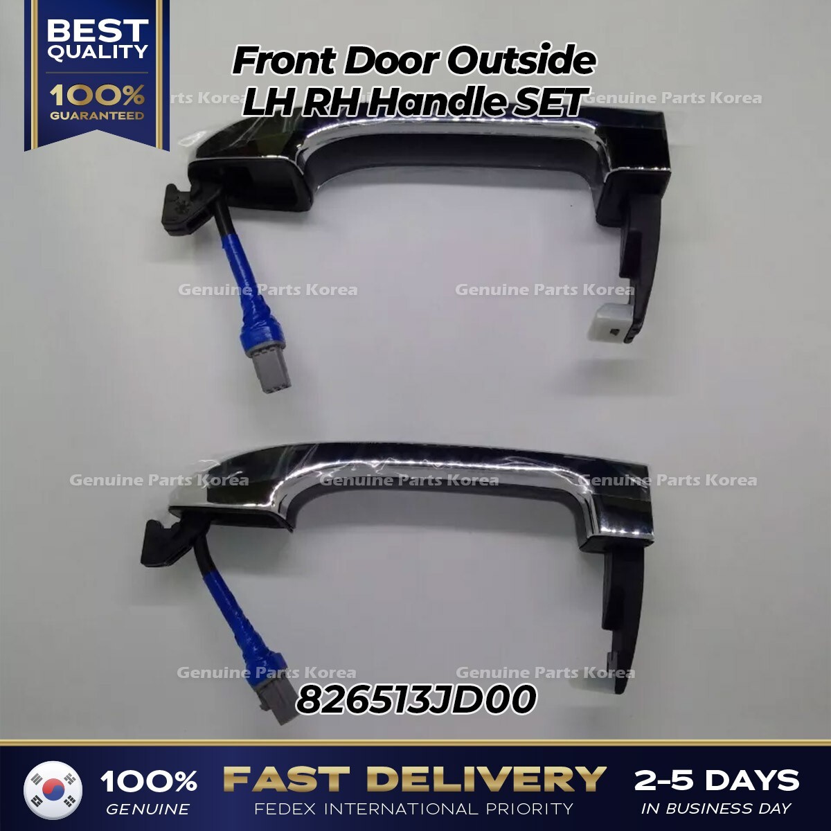 ⭐Genuine⭐ Front Door Outside LH RH Handle SET 826513JD00 for