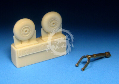 Bf Set 109G/K Tall Tailwheel Set BarracudaCast BR48392 1/48 Scale