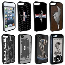 Fundas para teléfono celular Mustang. ¡7 estilos! iPhone 4 5 6 6+ 7 8+ X Samsung S4 S5 S6 S7