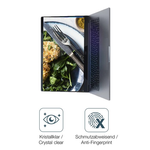 2x Schutzfolie für Xiaomi Mi Notebook 15.6 Zoll - Anti-Shock 9H Folie dipos - Photo 5/7