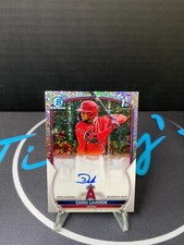 2023 Bowman Chrome Dario Laverde Speckle Auto /299