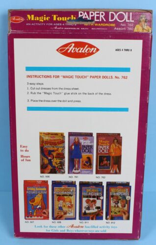 MAGIC TOUCH PAPIERPUPPE MIT SCHRANK IM KARTON - Nr. 762 - Bild 2 von 4
