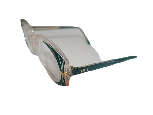 MARIE CLAIRE MOD.767 Eyeglasses Frame 52-13-140 723 GREEN/CLEAR PARIS RETAIL$150 - Picture 4 of 8