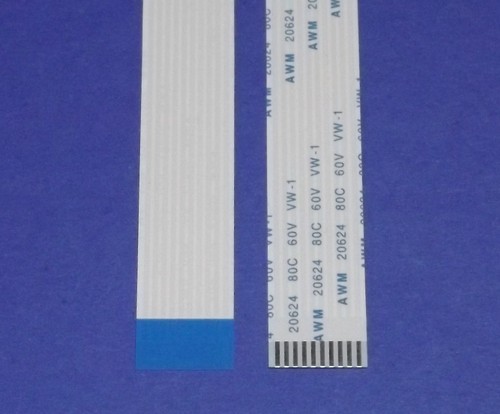 FFC A 10Pin 1.25Pitch Flex Flat Ribbon Flachbandkabel 10cm 20cm 40cm - Bild 2 von 7