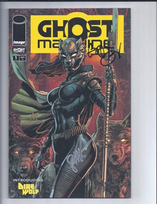 Ghost Machine #1 cvr G 3x sign Geoff Johns Maytal Zchut Lamont Magee Image VF/NM