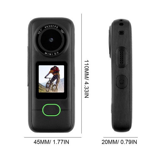4K HD Wifi Action Camera Anti-shake Vlog Sports Selfie Premium Kit Waterproof US - Picture 20 of 21