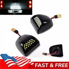 Led License Plate Tag Light Lamp For Chevy For Silverado 1500 2500 3500 1999