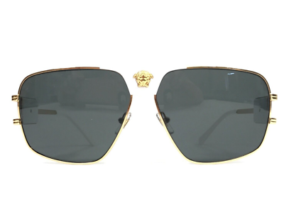 Versace Sunglasses MOD.2251 1471/87 Gold White Large Aviators with