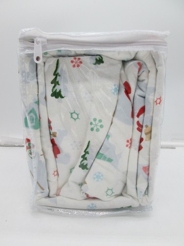 Frosty The Snowman 4 Piece Flannel Queen Sheet Set NEW - Picture 3 of 6