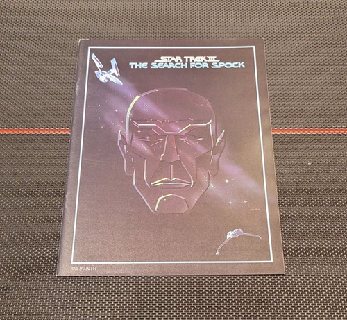 1984 Star Trek III The Search For Spock Magazine Advert Program Booklet - Picture 1 of 8