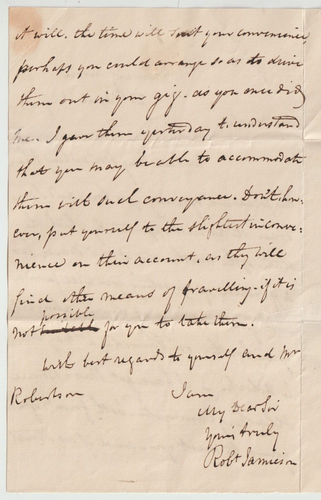 1839 CURVED CURRIE P P O POSTMARK ROBERT JAMIESON AT MANSE TO MUSIC SELLERS EDIN - Picture 2 of 2