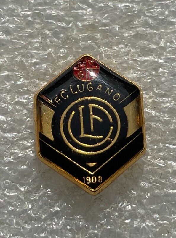 Rare pin badge SWITZERLAND FOOTBALL CLUB LUGANO 1908