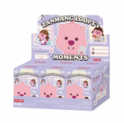 Authentic ZANMANG LOOPY MOMENTS Series Figure Blind Box Confirmed