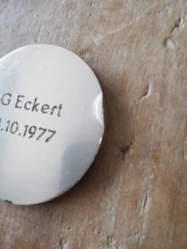 Münze Medaille Kegeln alle 9e 1977 Kegelmedaille Vintage Durchm. 5cm alt selten - Bild 5 von 5