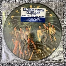 Jacksons  Lp  Picture Disc Victory 1979 N. M