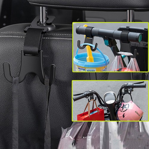 Car Headrest Hook, Car Seat Hook Hidden Car Rear Seat Hanger Storage Hooks _ou - Picture 8 of 11