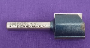 BOSCH 3/4" CARBIDE TIPPED STRAIGHT ROUTER BIT 85232M
