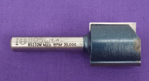 BOSCH 3/4" CARBIDE TIPPED STRAIGHT ROUTER BIT 85232M