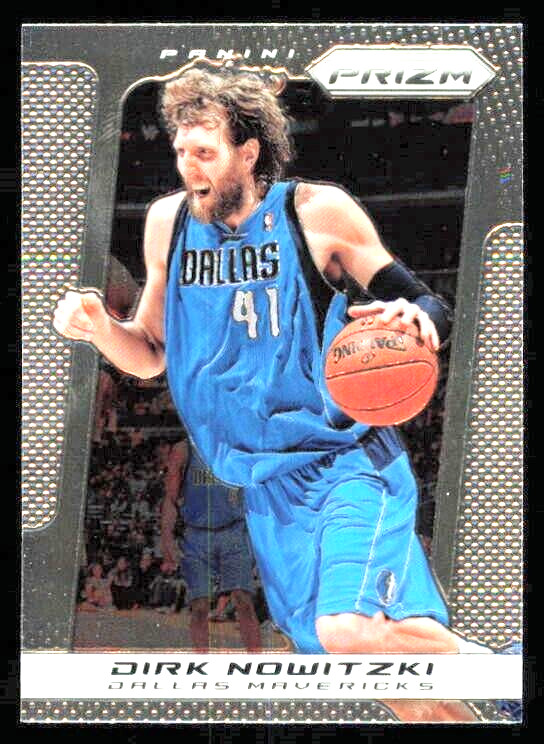DIRK NOWITZKI  2013-14 PANINI PRIZM #53 MAVS NM
