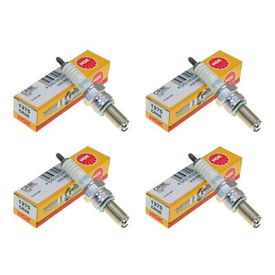 Genuine NGK CR8E 1275 Spark Plugs Pack of 4 MZ/MUZ RT 125 2001- 2006