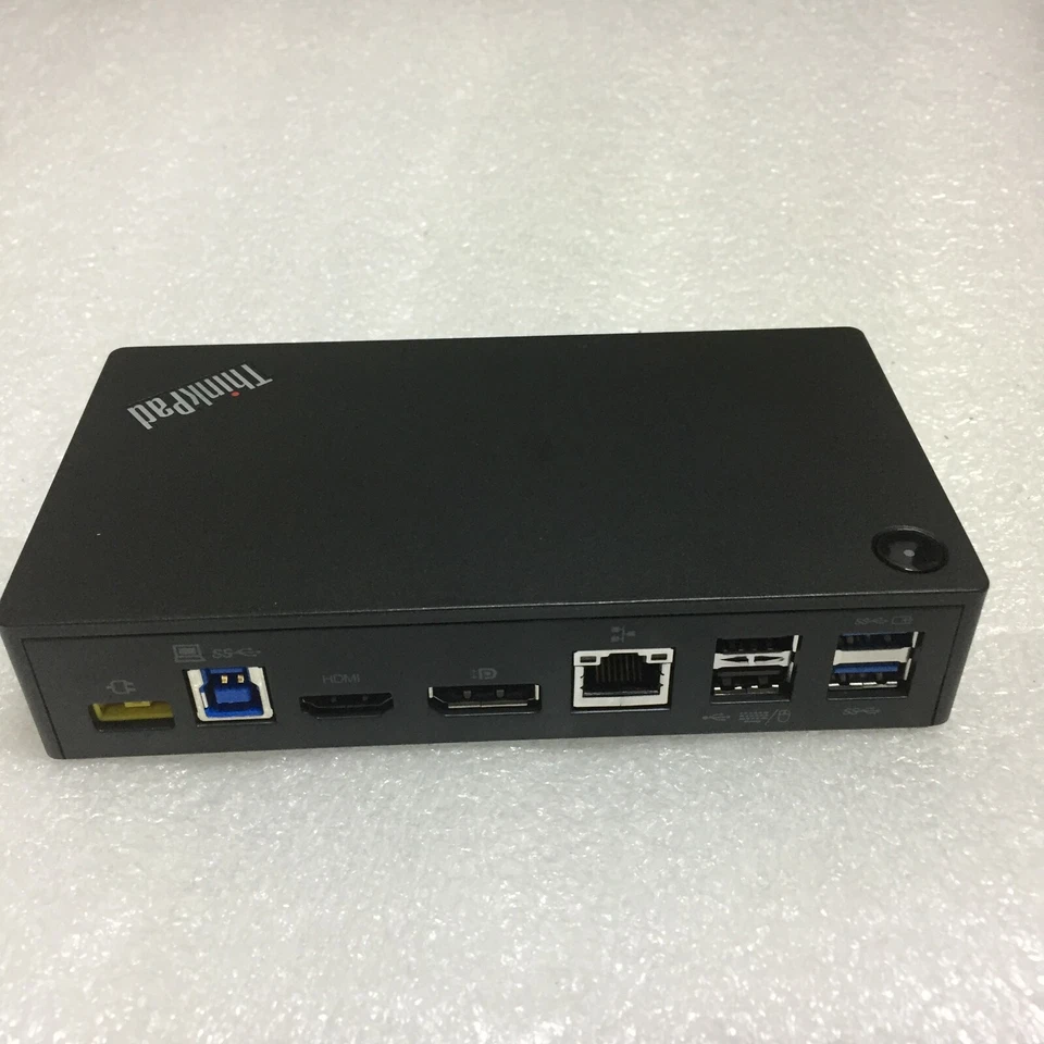 Lenovo ThinkPad USB 3 Ultra Dock Universal Dock 03X7131 40A8 DK1523 4K FREE S/H - Image 3 of 4