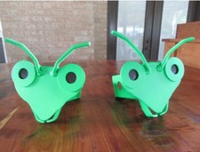 Praying Mantis Hitch Cover-Green Mantis - Welded Art Fits 2” Receivers