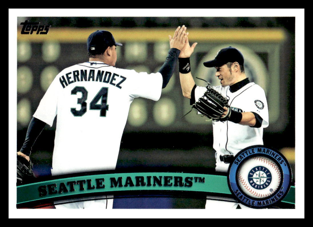 2011 Topps #589 Seattle Mariners TC