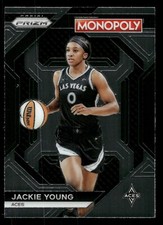 Jackie Young 2024-25 Panini Prizm Monopoly WNBA Las Vegas Aces #WNBA15