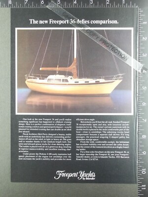 1979 ADVERTISEMENT for Islander Freeport 36 sail yacht boat