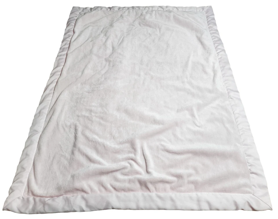 Primeras Impresiones Difícil de Encontrar Lovey Manta de Seguridad Felpa Bebé Niño Rosa Satinado Suave Foto 2 de 3