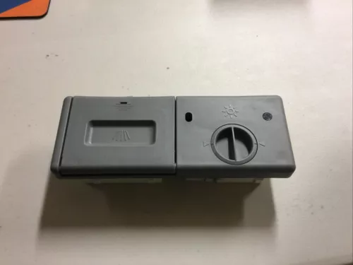Samsung DD59-01001A Dishwasher Detergent Dispenser Assembly - Gray