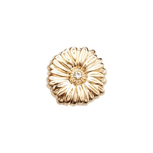 5pcs Vintage Daisy Metal Button for Crafts, Sewing, Clothing Accessories 12mm - Picture 6 of 7
