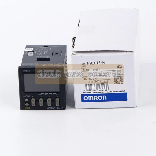 NEW Omron H5CX-L8-N Digital Timer 100-240VAC