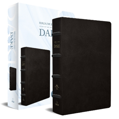 Reina Valera Re RVR 1960 Biblia de estudio Dake, tamaño grande, piel (Tascabile)