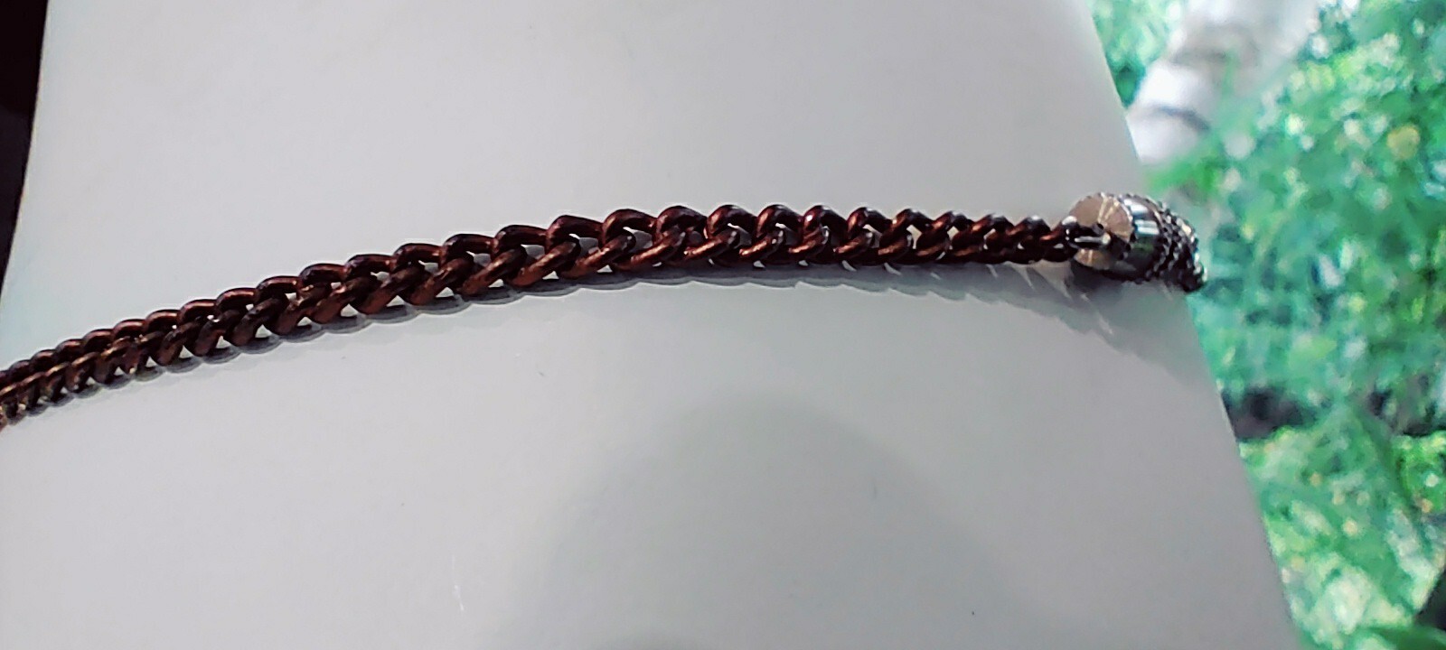 Copper Medallion Abalone Shell & Necklace - image 15