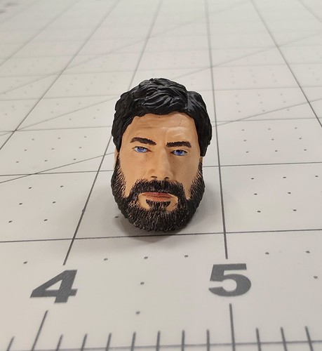 McFarlane Dune Stilgar Male Head Javier Bardem 7" DC Custom Fodder Parts - Zdjęcie 1 z 6