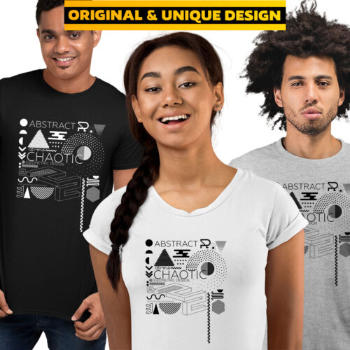 Abstract Art Modern Novelty Geometric Composition Graphic Tee Gift Male Kids - Picture 27 of 28