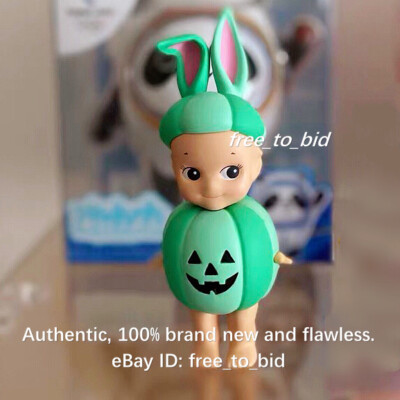 AUTHENTIC Sonny Angel Halloween Series Rabbit Pumpkin (Green