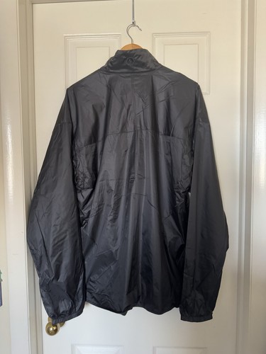 Marmot Men's XL DriClime Windshirt Resort Lightweight Full-Zip Jacket Black NEW - Picture 5 of 13