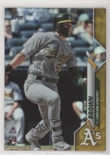 2020 Topps Jumbo Pack Exclusive Gold Foil Seth Brown #123 7qg