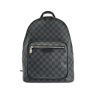 Authentic Louis Vuitton Damier Graphite Josh N40365 Backpack #230-000-652-3199