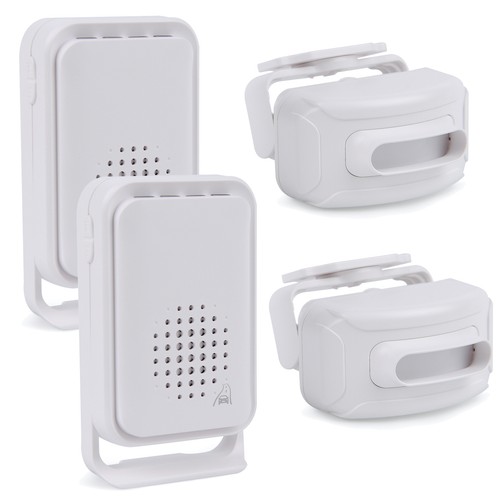 Sistema di sicurezza domestica infrarossi wireless PIR rilevatore di movimento interno allarme 2 confezioni