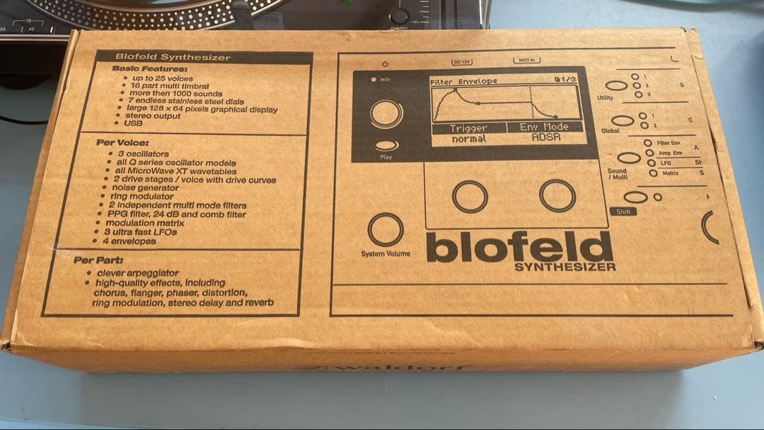 Waldorf Blofeld Desktop Synthesizer White + SL License Module