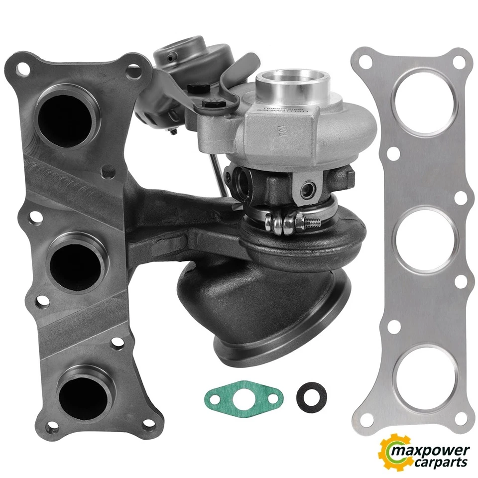 New Turbocharger For 2009-2010 BMW 335i 2007-2010 335i xDrive 3.0L Cylinders 4-6 Foto 4 de 4