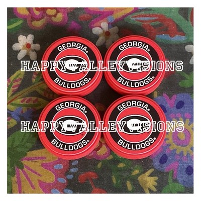 4 Piece College University Focal Beads GEORGIA DIY Pens Keychains Crafts