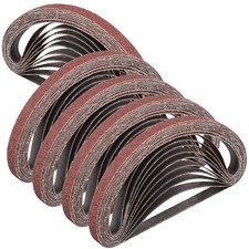 50 St&uuml;ck Schleifband 13x457 mm Zirkonkorund 60 K&ouml;rnung sehr grob Holz