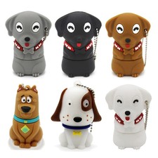 Haustierhunde USB-Flash-Laufwerk Reale Kapazität 64GB USB-Sticks Speichermedien